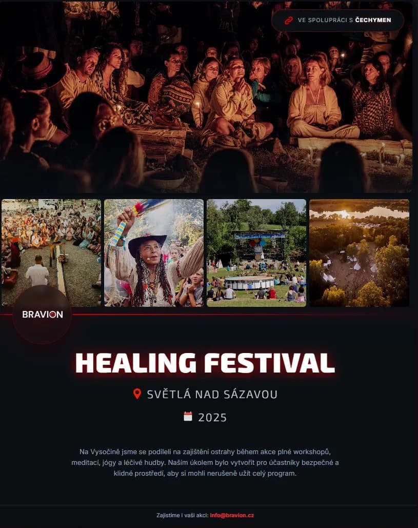 Realizace: Healing Festival